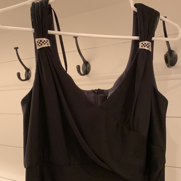 Alex Evening Black Gown - Picture 2 of 5